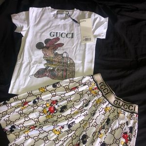 Gucci with Minnie. Size 12. White